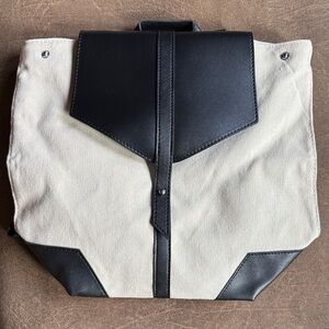 Deux Lux Black and Cream Backpack